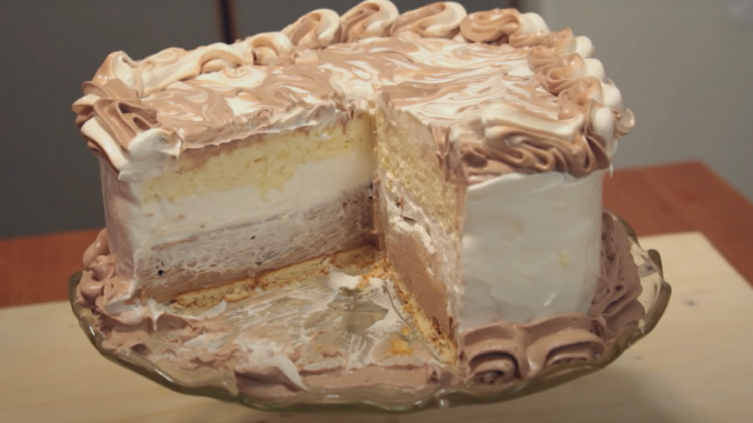 MILKA TORTA BEZ PEČENJA: Izvrsna krem torta bez kora – traži se komad više