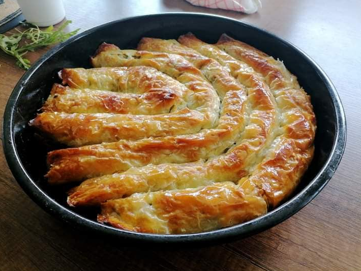 Brza pita zeljanica/ Kad god imam svježeg špinata, ja napravim ovu pitu