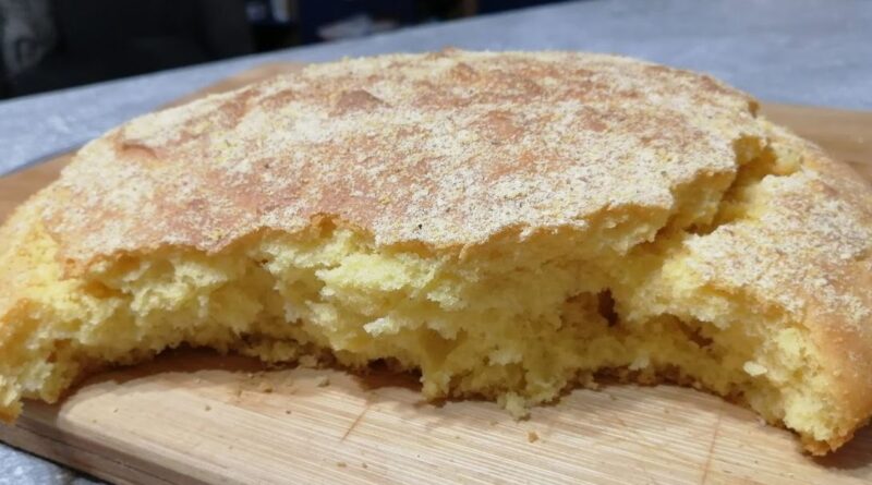 Najbrža pogača! Dok popijete kafu, kuća vam već miriše na kukuruznu pogaču…