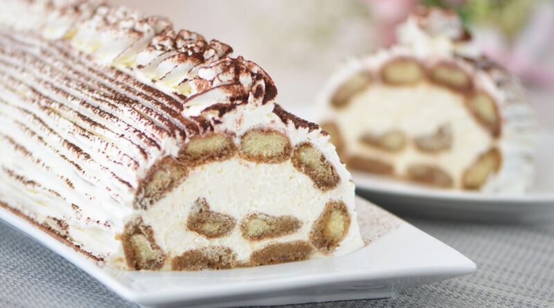 Najbrži kolač! Svi prave ovaj TIRAMISU ROLAT sa piškotama – kremast, lagan i ukusan…