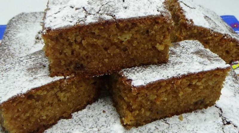 Sočni kolać od griza, džema i oraha. BEZ MIKSERA, BEZ VAGE!