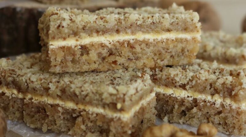 Orah štanglice: Kolač pun oraha predivnog ukusa, izgleda fantastično!