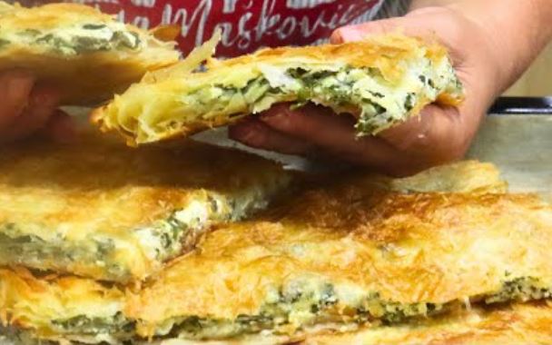 Moj čuveni RECEPT za koji sam dobila nagradu.Samo brašno voda i so, pa preli uljem.Brzo Lako i Ukusno