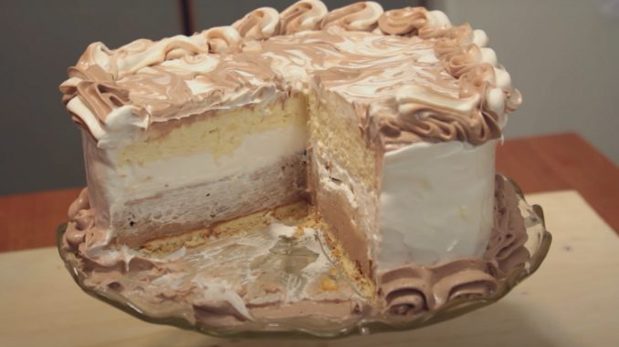 MILKA TORTA BEZ PEČENJA: Izvrsna krem torta bez kora – traži se komad više