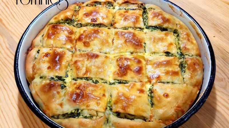SPANAKOPITA - pita sa špinatom i sirom